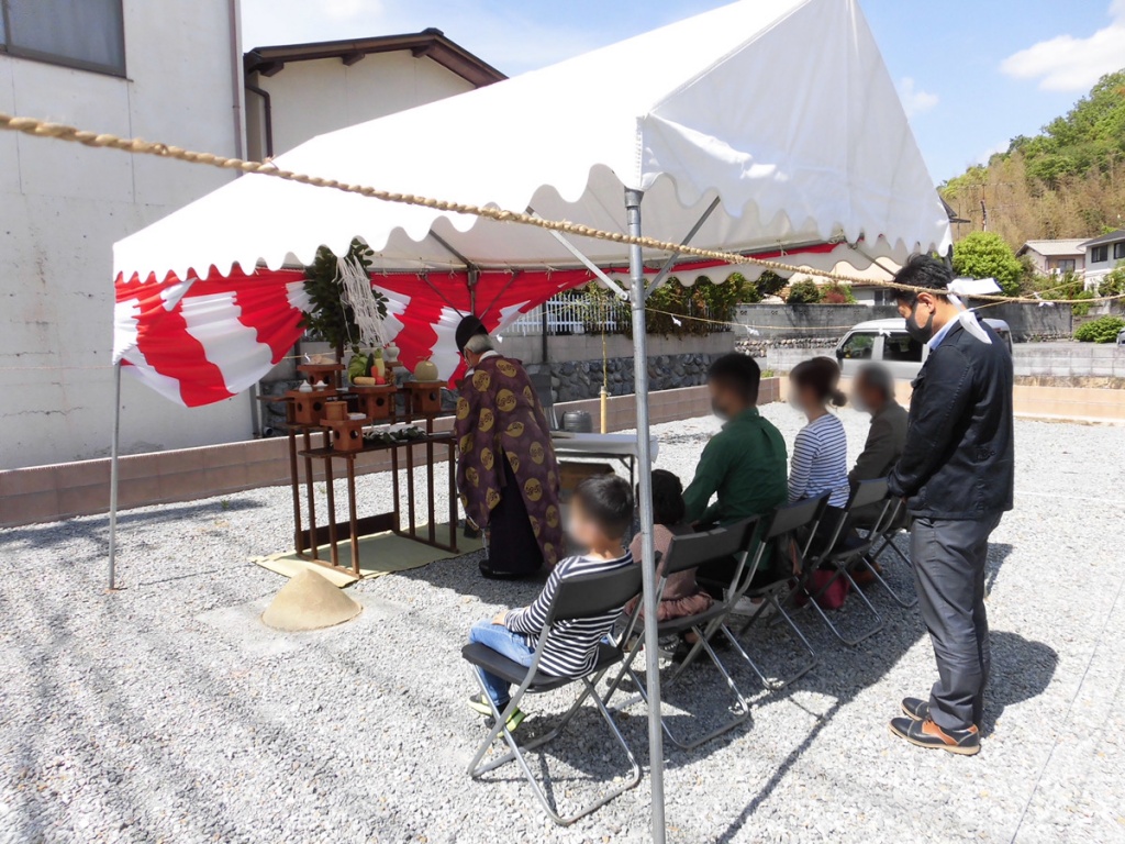 地鎮祭～新たな工事の工事の始まり～