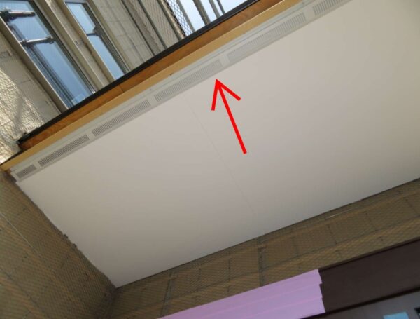 見えていますか？軒天換気