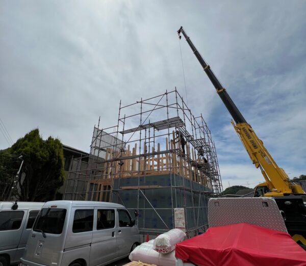 モデルハウスの新築工事がスタートします