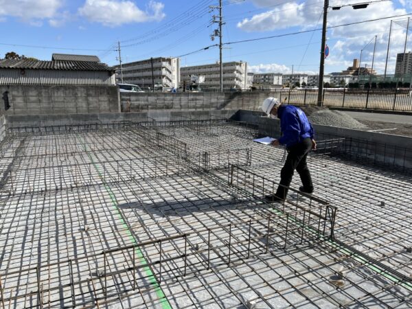 新たな新築現場の始まり