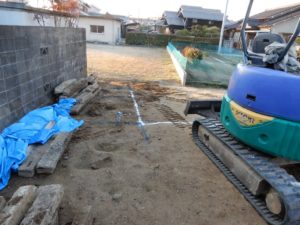 加古川で基礎工事着手